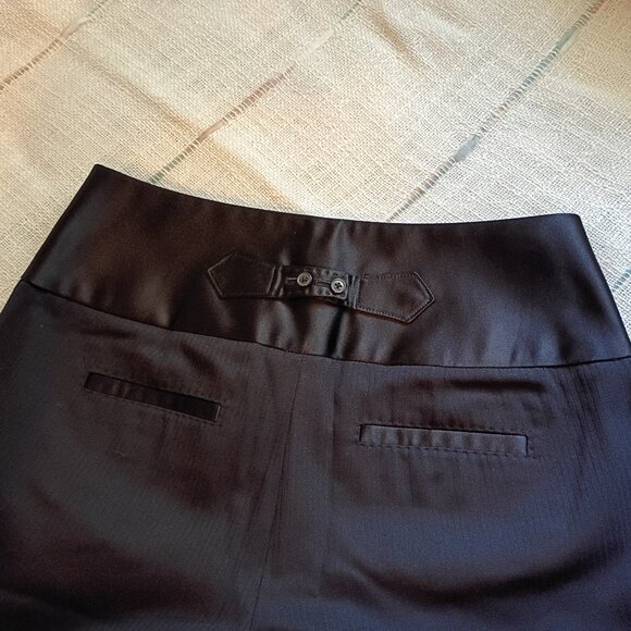 Black Banana Republic high waist sz 6 wool casual dress work classy pants - Picture 5 of 9